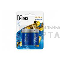 Элемент питания Mirex R14 / C 1,5V  2 шт (2/12/96), ecopack