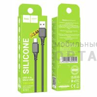 Кабель-Usb Micro Hoco Premium X101, чёрный