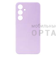 Чехол силикон COVER, бархатная подкладка в упаковке, Honor X8c, сиреневый