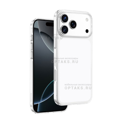 Чехол, KEEPHONE HYBRID TRANSPARENT CASE для iPhone 17 Pro CLEAR