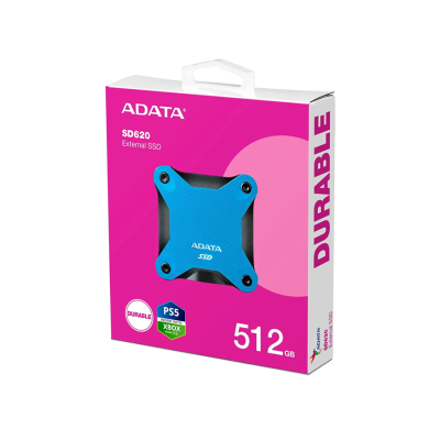 Внешний SSD  A-Data   512 GB  SD620 синий, 2.5", USB 3.1