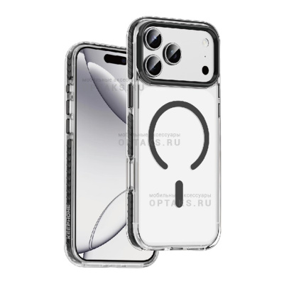 Чехол KEEPHONE SHOCKSTAR MagSafe для iPhone 18 Pro/17 Pro BLACK