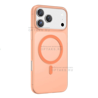 Чехол, KEEPHONE AIR SKIN PRO MATTE MAGSAFE CASE для iPhone 17 Pro ORANGE
